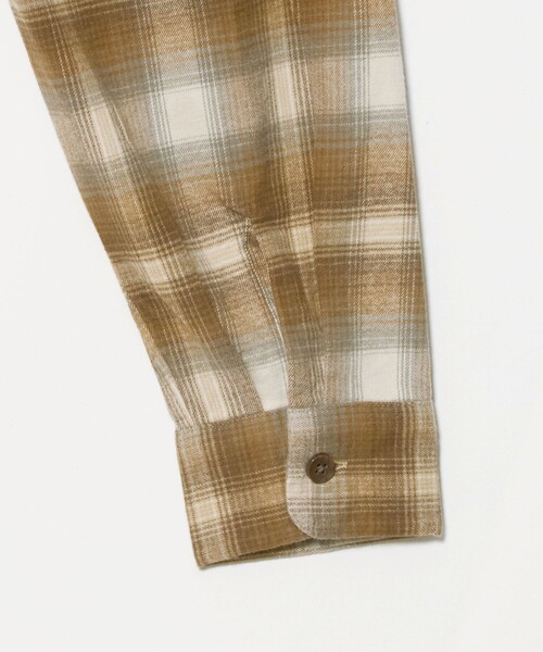 PENDLETON(ペンドルトン)の「【別注】<PENDLETON>チェック オープンカラー 長袖 シャツ(シャツ/ブラウス・メンズ・ライトブルー/ブラウン/ブラック・M/L/XL)」の19枚目の写真