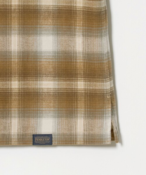 PENDLETON(ペンドルトン)の「【別注】<PENDLETON>チェック オープンカラー 長袖 シャツ(シャツ/ブラウス・メンズ・ライトブルー/ブラウン/ブラック・M/L/XL)」の20枚目の写真