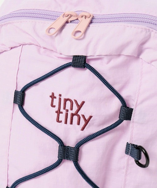 niko and...（ニコアンド）の「レースアップ リュックサック / A4サイズ収納可能 / [tiny tiny(ティニーティニー)]（バックパック/リュック・レディース・ライトブルー/ライトピンク/ブラック・0）」の17枚目の写真