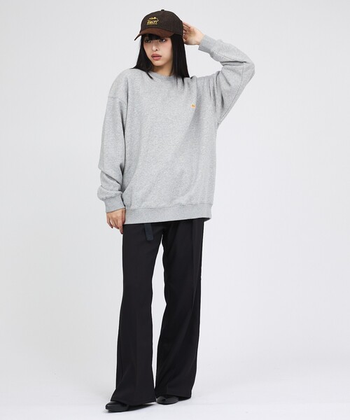 ABAHOUSE（アバハウス）の「【KELTY / ケルティ】フロッキーバックロゴプリントスウェット/ ユニセックス /  KE26213054（スウェット・メンズ・ネイビー/ブラック/グレー・L/M）」の7枚目の写真