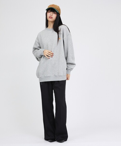 ABAHOUSE（アバハウス）の「【KELTY / ケルティ】フロッキーバックロゴプリントスウェット/ ユニセックス /  KE26213054（スウェット・メンズ・ネイビー/ブラック/グレー・L/M）」の8枚目の写真