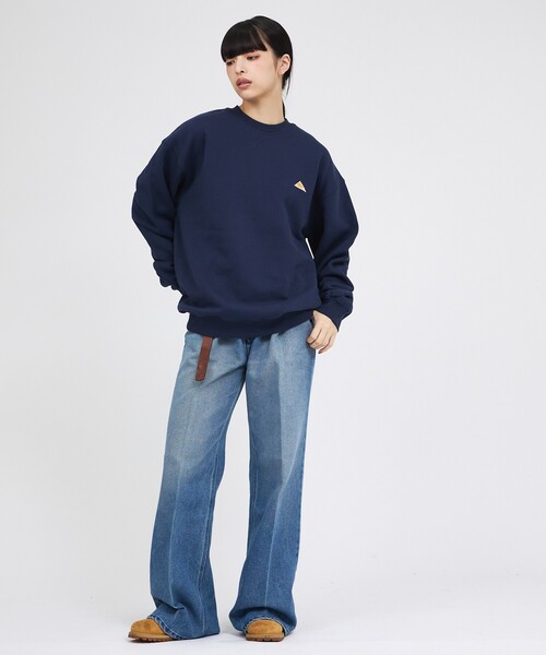 ABAHOUSE（アバハウス）の「【KELTY / ケルティ】フロッキーバックロゴプリントスウェット/ ユニセックス /  KE26213054（スウェット・メンズ・ネイビー/ブラック/グレー・L/M）」の11枚目の写真