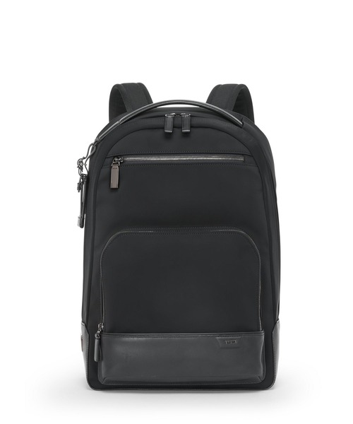 TUMI(トゥミ)の「HARRISON 「ウォレン」バックパック(A4/PC15インチまで対応)(バックパック/リュック・メンズ・ブラック・FREE)」の1枚目の写真