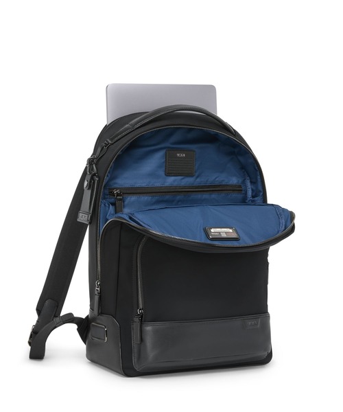 TUMI(トゥミ)の「HARRISON 「ウォレン」バックパック(A4/PC15インチまで対応)(バックパック/リュック・メンズ・ブラック・FREE)」の3枚目の写真