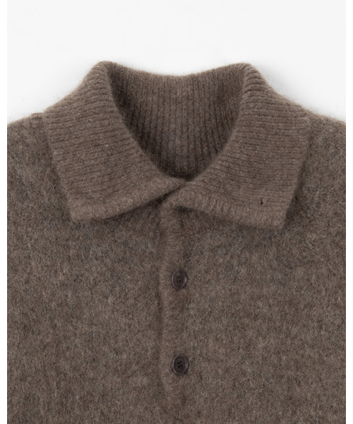 THEENDQUESTION(ジエンドクエスチョン)の「Kid mohair button turtle knit top / BROWN(ニット/セーター・レディース・その他・FREE)」の12枚目の写真