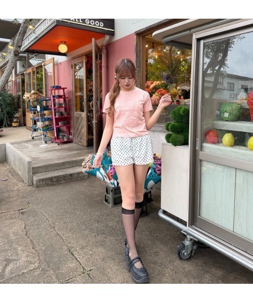 My sugar Babe(マイシュガーベイブ)の「Front OG logo ss tee(Tシャツ/カットソー・メンズ・PINK/White/Navy・LARGE/MEDIUM/SMALL)」の8枚目の写真