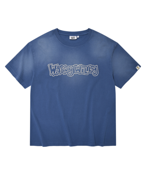 Wacky WiLLy(ワッキーウィリー)の「セミクロップダイング半袖Tシャツパープル(Tシャツ/カットソー・レディース・その他・SMALL/MEDIUM/LARGE/X-LARGE)」の1枚目の写真