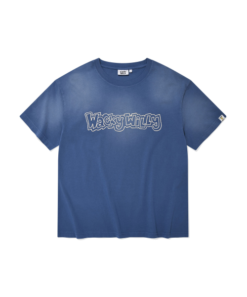 Wacky WiLLy(ワッキーウィリー)の「セミクロップダイング半袖Tシャツパープル(Tシャツ/カットソー・レディース・その他・SMALL/MEDIUM/LARGE/X-LARGE)」の2枚目の写真