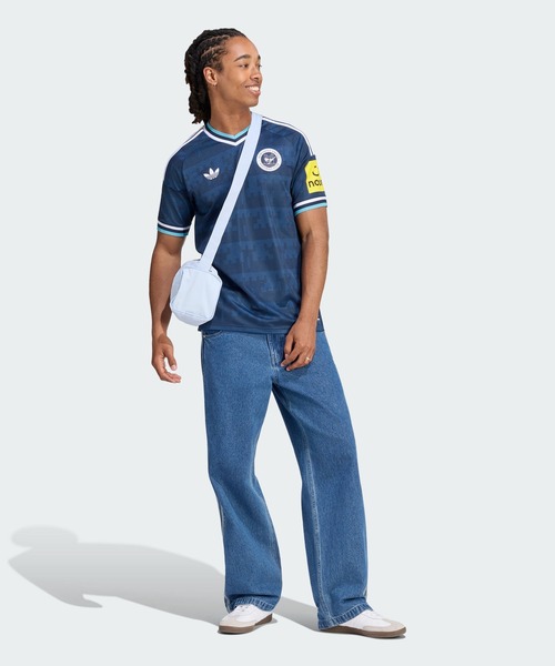 adidas（アディダス）の「ニューカッスル・ユナイテッドFC 26/27 アウェイ ユニフォーム / アディダス adidas（Tシャツ/カットソー・メンズ・ブルー・X-LARGE/LARGE/MEDIUM/SMALL/XXX-LARGE/XX-LARGE）」の4枚目の写真