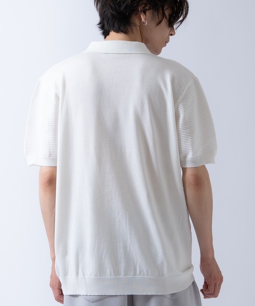 Crownor(クラウノアー)の「スキッパー 半袖ポロシャツ(ポロシャツ・メンズ・ブラック/グレー/ホワイト・MEDIUM/LARGE)」の14枚目の写真