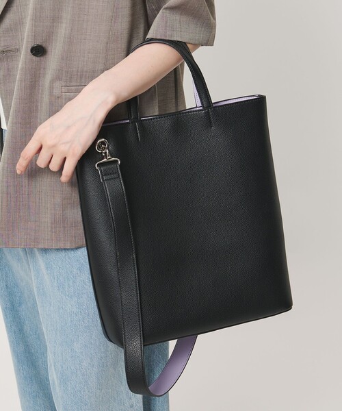UNITED ARROWS(ユナイテッドアローズ)の「VERTICAL ベーシック トートバッグ 3(トートバッグ・レディース・その他10/ダークグレー・FREE)」の1枚目の写真