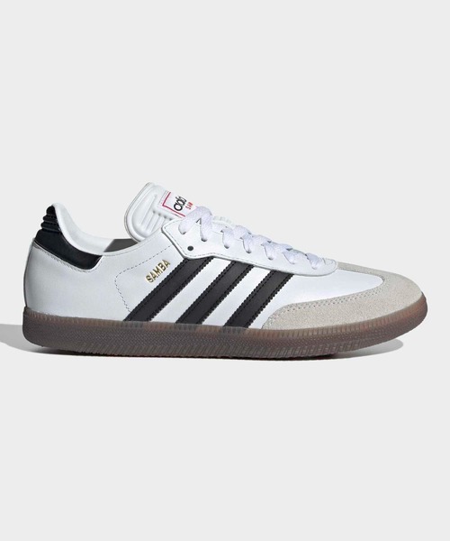 adidas(アディダス)の「サンバ / Samba / アディダス adidas(スニーカー・メンズ・ホワイト×ブラック・22.5cm/23.0cm/23.5cm/24.0cm/24.5cm/25.0cm/25.5cm/26.0cm/26.5cm/27.0cm/27.5cm/28.0cm/28.5cm/29.0cm)」の1枚目の写真