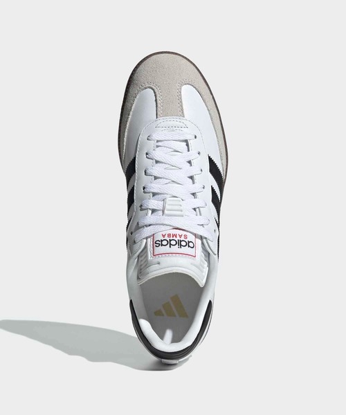 adidas(アディダス)の「サンバ / Samba / アディダス adidas(スニーカー・メンズ・ホワイト×ブラック・22.5cm/23.0cm/23.5cm/24.0cm/24.5cm/25.0cm/25.5cm/26.0cm/26.5cm/27.0cm/27.5cm/28.0cm/28.5cm/29.0cm)」の2枚目の写真