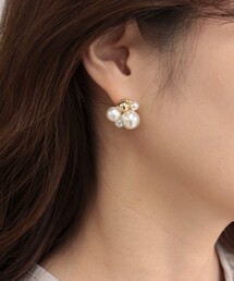 パールブーケピアス