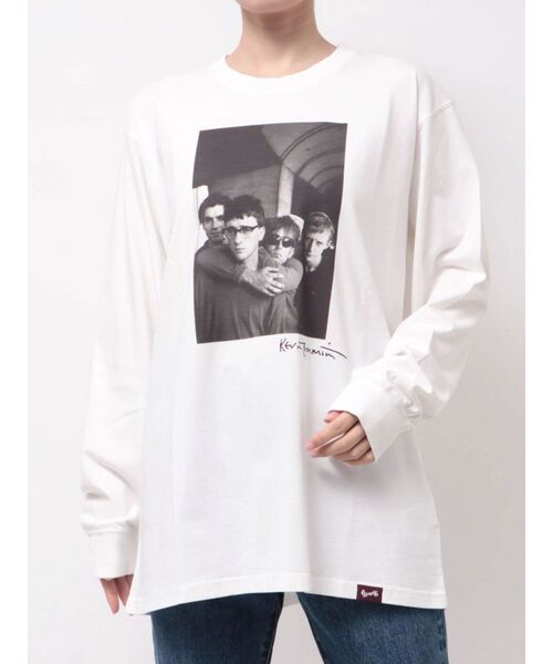 jouetie(ジュエティ)の「【KevinCummins×PosTokyo】ユニセックスロンT(Tシャツ/カットソー・レディース・オフホワイト/ブラック・FREE)」の19枚目の写真