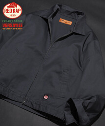 RED KAP（レッドキャップ）の「RED KAP/レッドキャップ 別注 SMU JK-22 SHORT LENGTH ジップアップ ワークジャケット/ジップブルゾン（ブルゾン）」