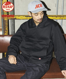 RED KAP（レッドキャップ）の「RED KAP/レッドキャップ 別注 SMU JK-22 SHORT LENGTH ジップアップ ワークジャケット/ジップブルゾン（ブルゾン）」