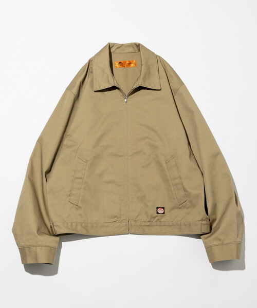 RED KAP（レッドキャップ）の「RED KAP/レッドキャップ 別注 SMU JK-22 SHORT LENGTH ジップアップ ワークジャケット/ジップブルゾン（ブルゾン・メンズ・グリーン/ベージュ/ブラウン/チャコールグレー/ブラック・MEDIUM/LARGE）」の6枚目の写真