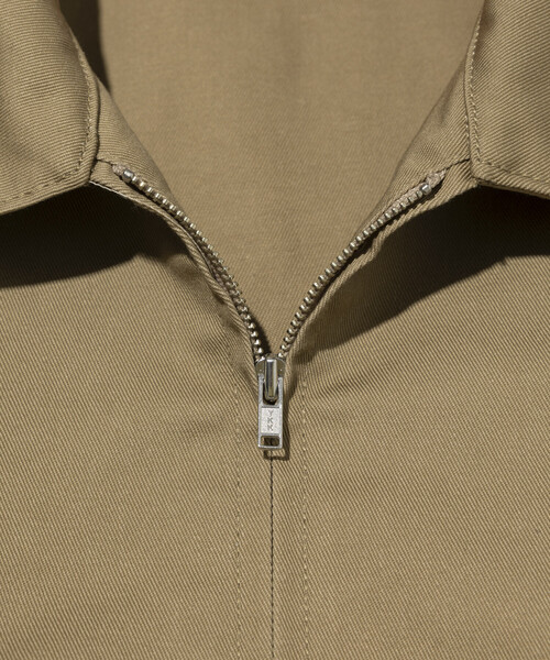RED KAP（レッドキャップ）の「RED KAP/レッドキャップ 別注 SMU JK-22 SHORT LENGTH ジップアップ ワークジャケット/ジップブルゾン（ブルゾン・メンズ・グリーン/ベージュ/ブラウン/チャコールグレー/ブラック・MEDIUM/LARGE）」の9枚目の写真