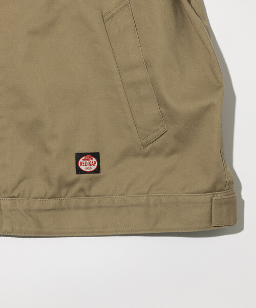 RED KAP（レッドキャップ）の「RED KAP/レッドキャップ 別注 SMU JK-22 SHORT LENGTH ジップアップ ワークジャケット/ジップブルゾン（ブルゾン・メンズ・グリーン/ベージュ/ブラウン/チャコールグレー/ブラック・MEDIUM/LARGE）」の11枚目の写真