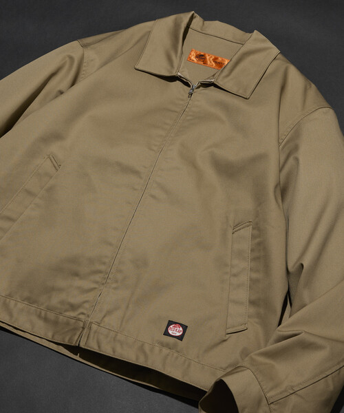 RED KAP（レッドキャップ）の「RED KAP/レッドキャップ 別注 SMU JK-22 SHORT LENGTH ジップアップ ワークジャケット/ジップブルゾン（ブルゾン・メンズ・グリーン/ベージュ/ブラウン/チャコールグレー/ブラック・MEDIUM/LARGE）」の18枚目の写真