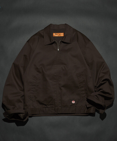 RED KAP（レッドキャップ）の「RED KAP/レッドキャップ 別注 SMU JK-22 SHORT LENGTH ジップアップ ワークジャケット/ジップブルゾン（ブルゾン・メンズ・グリーン/ベージュ/ブラウン/チャコールグレー/ブラック・MEDIUM/LARGE）」の21枚目の写真