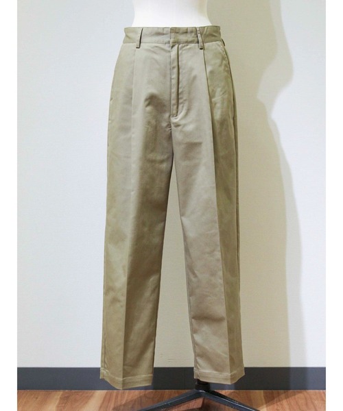 Dickies(ディッキーズ)の「【EDIT-B×Dickies】リラックス タックパンツ(チノパンツ・レディース・ベージュ/グレー/ブラック・M/L)」の6枚目の写真