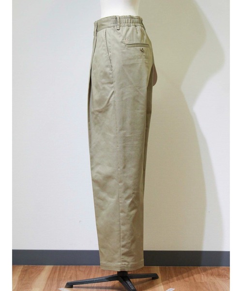 Dickies(ディッキーズ)の「【EDIT-B×Dickies】リラックス タックパンツ(チノパンツ・レディース・ベージュ/グレー/ブラック・M/L)」の7枚目の写真