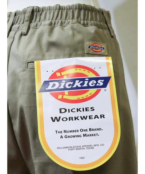 Dickies(ディッキーズ)の「【EDIT-B×Dickies】リラックス タックパンツ(チノパンツ・レディース・ベージュ/グレー/ブラック・M/L)」の8枚目の写真
