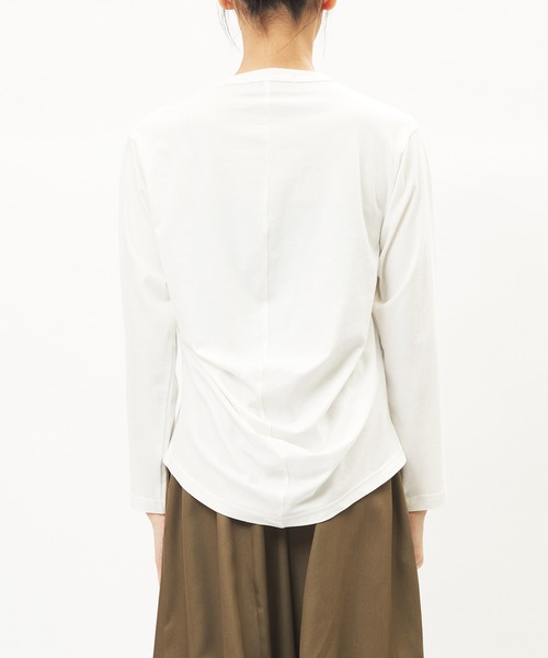 gomme(ゴム)の「シャーロックホームズT(Tシャツ/カットソー・レディース・ブラウン/チャコールグレー/ブラック/ホワイト・MEDIUM)」の9枚目の写真