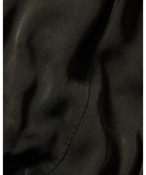 wjk（ダヴルジェイケイ）の「cupro vintage MA-1（MA-1・メンズ・ブラック/ダークカーキ・X-LARGE/LARGE/MEDIUM/SMALL）」の14枚目の写真