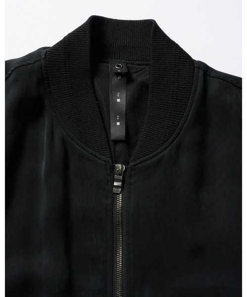 wjk（ダヴルジェイケイ）の「cupro vintage MA-1（MA-1・メンズ・ブラック/ダークカーキ・X-LARGE/LARGE/MEDIUM/SMALL）」の15枚目の写真