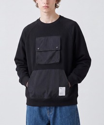 【Wasted Collective/ウェイステッド コレクティブ】Recycled Cotton Fleece Crew WC-RCCRW01