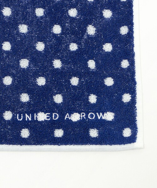 UNITED ARROWS(ユナイテッドアローズ)の「パイル ドット ハンカチ(バンダナ/スカーフ・メンズ・ブラック/ネイビー・FREE)」の7枚目の写真