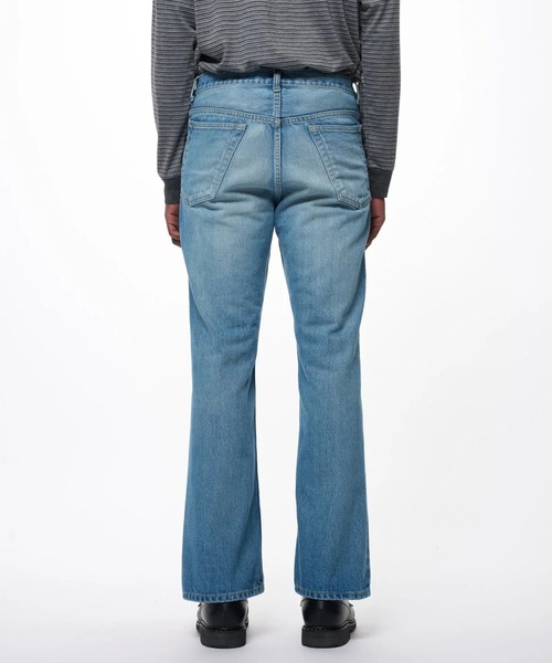 markaware（マーカウェア）の「【marka】SLIGHT FLARE JEANS（デニムパンツ・メンズ・インディゴブルー・1/2）」の3枚目の写真