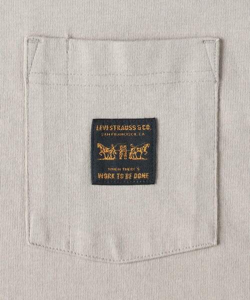 Levi's(リーバイス)の「Levi’s WORKWEAR ポケットTシャツ(Tシャツ/カットソー・メンズ・アイボリー・03/04/05)」の6枚目の写真