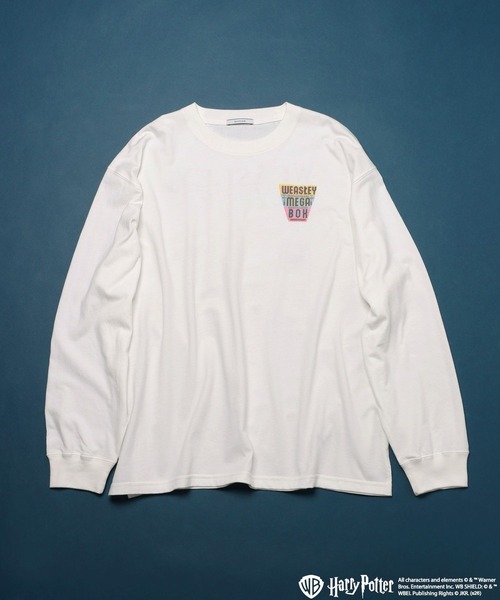 BAYFLOW(ベイフロー)の「【BAYFLOW×Harry Potter】プリントトップス(Tシャツ/カットソー・レディース・ラベンダー/チャコール/オフホワイト・FREE)」の2枚目の写真