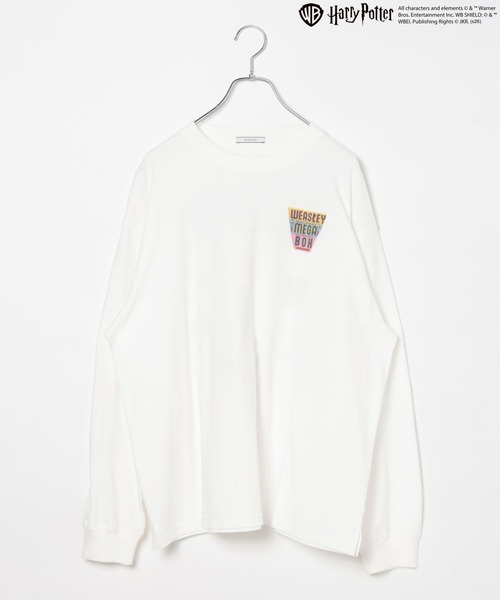 BAYFLOW(ベイフロー)の「【BAYFLOW×Harry Potter】プリントトップス(Tシャツ/カットソー・レディース・ラベンダー/チャコール/オフホワイト・FREE)」の6枚目の写真