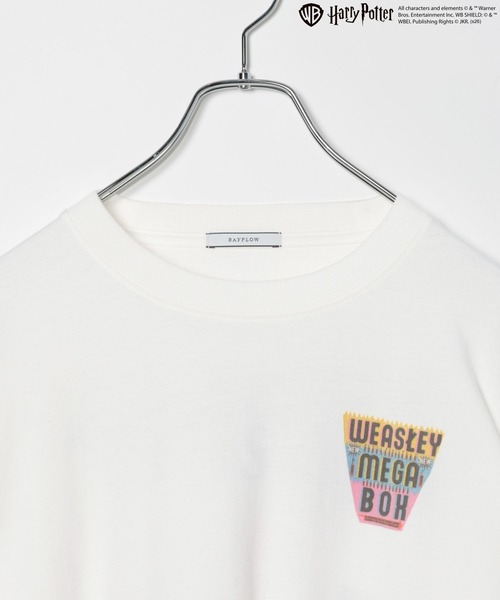 BAYFLOW(ベイフロー)の「【BAYFLOW×Harry Potter】プリントトップス(Tシャツ/カットソー・レディース・ラベンダー/チャコール/オフホワイト・FREE)」の7枚目の写真