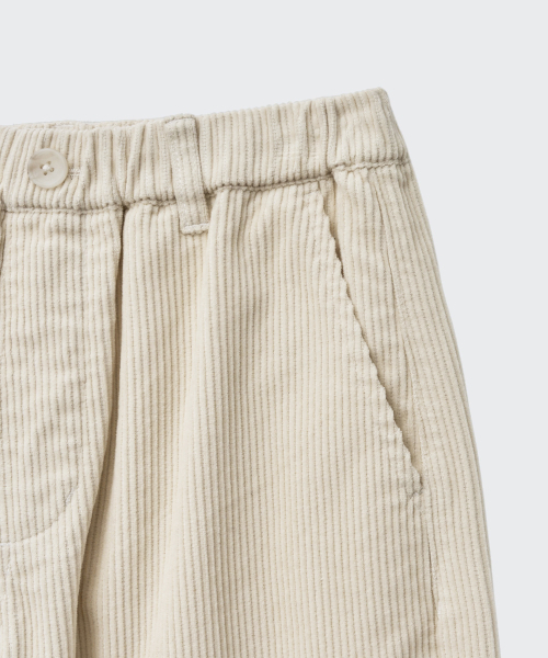 MUSINSA STANDARD KIDS（ムシンサスタンダードキッズ）の「8W コーデュロイカーブドパンツ [クリーム]（その他パンツ・レディース・その他・120/130/140/150/160）」の6枚目の写真