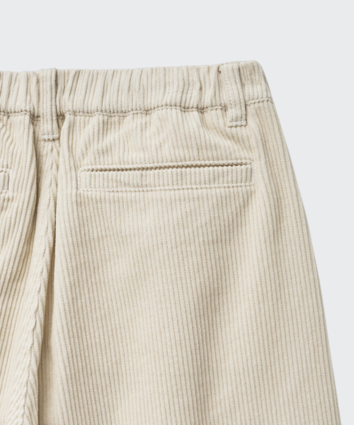 MUSINSA STANDARD KIDS（ムシンサスタンダードキッズ）の「8W コーデュロイカーブドパンツ [クリーム]（その他パンツ・レディース・その他・120/130/140/150/160）」の7枚目の写真