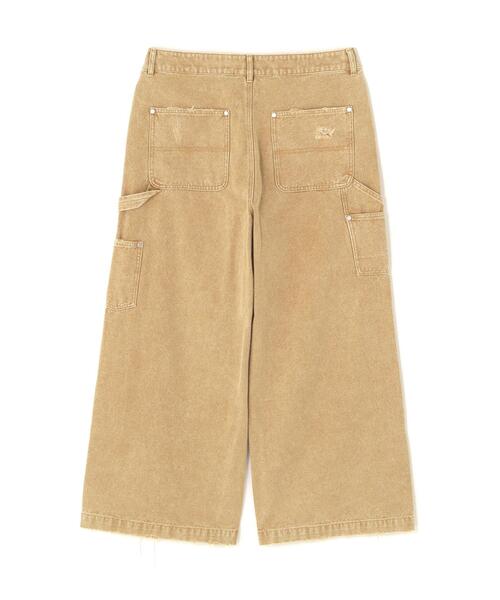 DANKE SCHON（ダンケシェーン）の「DankeSchon/ダンケシェーン/DAMAGE DUCK W-KNEE（その他パンツ・メンズ・ベージュ/チャコールグレー・L/M）」の3枚目の写真
