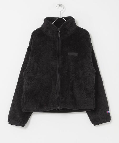 URBAN RESEARCH Sonny Label(アーバンリサーチサニーレーベル)の「『別注』Champion×Sonny Label シェルパフリーススタンドジップ(ブルゾン・レディース・オフホワイト/ブラック/ネイビー/ブラウン系その他・FREE)」の18枚目の写真