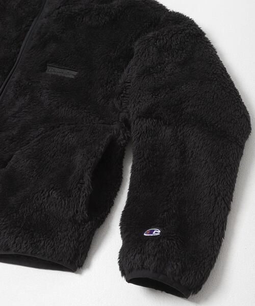 URBAN RESEARCH Sonny Label(アーバンリサーチサニーレーベル)の「『別注』Champion×Sonny Label シェルパフリーススタンドジップ(ブルゾン・レディース・オフホワイト/ブラック/ネイビー/ブラウン系その他・FREE)」の20枚目の写真