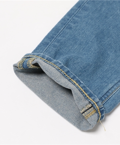 VIS（ビス）の「【ヒルナンデス！放映】スリムテーパードデニム（デニムパンツ・レディース・ホワイト/ネイビー/ブルー系その他・SMALL/MEDIUM/XS.P）」の7枚目の写真