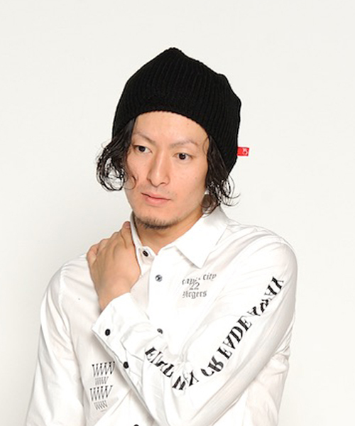 VIRGOwearworks(ヴァルゴウェアワークス)の「MOUNTAIN MOUTH DAMAGE KNIT(ニットキャップ/ビーニー・メンズ・レッド/チャコールグレー/ブラック・FREE)」の5枚目の写真