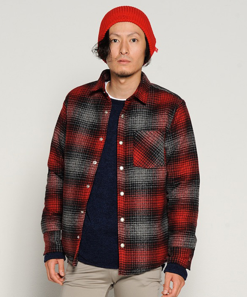 VIRGOwearworks(ヴァルゴウェアワークス)の「MOUNTAIN MOUTH DAMAGE KNIT(ニットキャップ/ビーニー・メンズ・レッド/チャコールグレー/ブラック・FREE)」の6枚目の写真