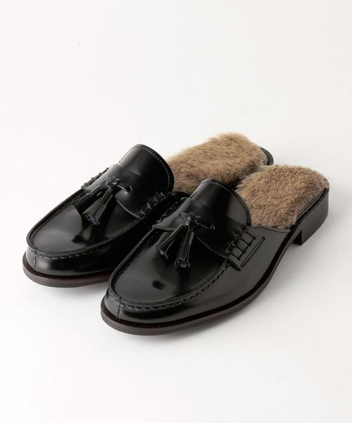 Another Edition(アナザーエディション)の「Another Edition×HARUTAローファースリッポン/AE×HARUTA LOAF SLP◆(ローファー・レディース・ブラウン/ダークグリーン/ブラック・22.5cm/23.5cm/24.5cm)」の2枚目の写真