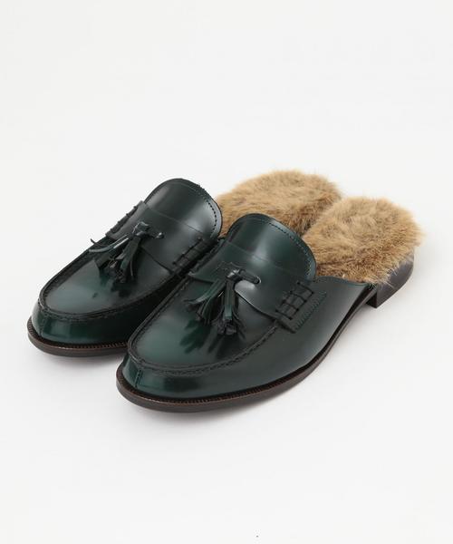 Another Edition(アナザーエディション)の「Another Edition×HARUTAローファースリッポン/AE×HARUTA LOAF SLP◆(ローファー・レディース・ブラウン/ダークグリーン/ブラック・22.5cm/23.5cm/24.5cm)」の3枚目の写真