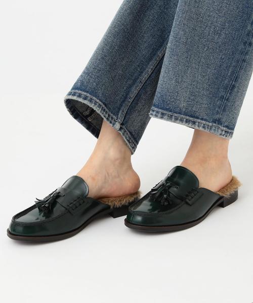 Another Edition(アナザーエディション)の「Another Edition×HARUTAローファースリッポン/AE×HARUTA LOAF SLP◆(ローファー・レディース・ブラウン/ダークグリーン/ブラック・22.5cm/23.5cm/24.5cm)」の7枚目の写真